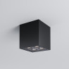 Plafon zewnętrzny metalowy grafitowy O309CL-L8GF3K z serii Ares - Lampy Maytoni