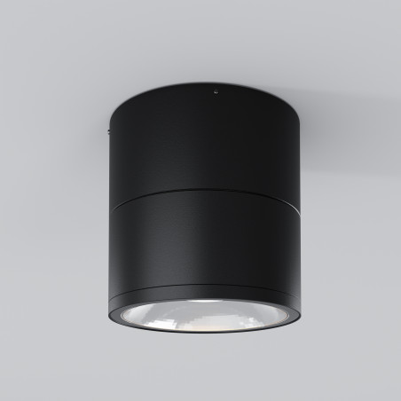 Plafon zewnętrzny metalowy grafitowy O310CL-L12GF3K z serii Spin - Lampy Maytoni