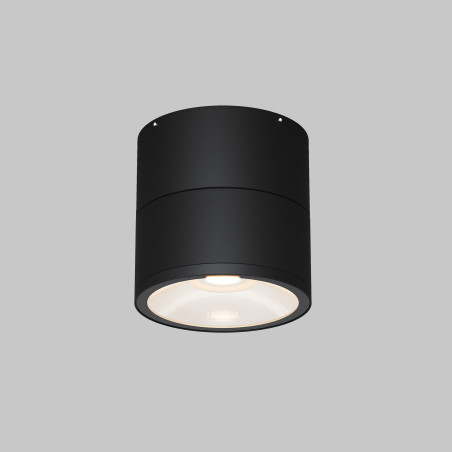 Plafon zewnętrzny metalowy grafitowy O310CL-L5GF3K z serii Spin - Lampy Maytoni