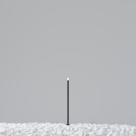 Lampa ogrodowa metalowa grafitowa O441FL-L1GF3K z serii Spear - Lampy Maytoni