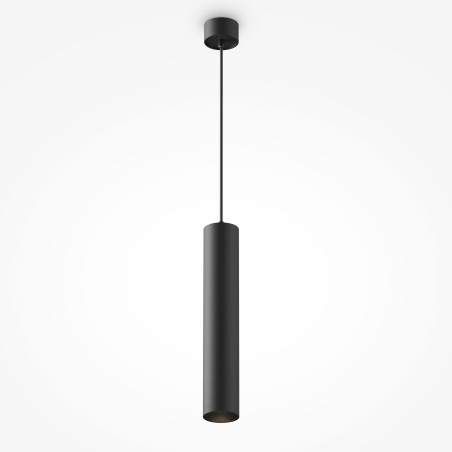 Lampa wisząca aluminiowa czarna P082PL-GU10-B z serii Artisan - Lampy Maytoni