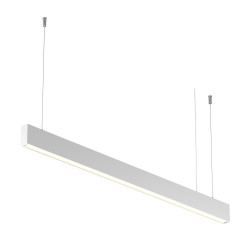 Lampa wisząca aluminiowa biała P051PL-36W2.7-6K-W z serii BASIS - Lampy Maytoni