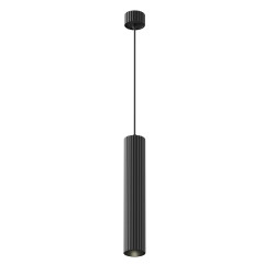Lampa wisząca aluminiowa czarna P106PL-01-GU10-B z serii Calipso - Lampy Maytoni