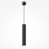 Lampa wisząca aluminiowa czarna P106PL-01-GU10-B z serii Calipso - Lampy Maytoni