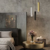 Lampa wisząca aluminiowa mosiężna P106PL-01-GU10-BS z serii Calipso - Lampy Maytoni