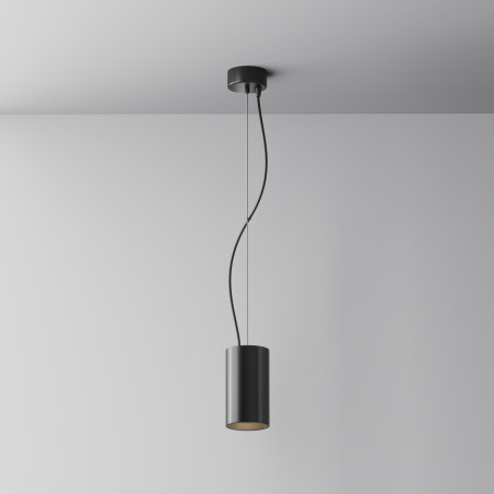 Lampa wisząca aluminiowa czarna P089PL-15W3K-B z serii Efir - Lampy Maytoni