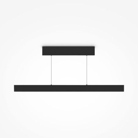 Lampa wisząca aluminiowa czarna P109PL-36W2.7-6K-B z serii Euphoria - Lampy Maytoni