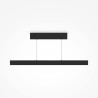 Lampa wisząca aluminiowa czarna P109PL-36W2.7-6K-B z serii Euphoria - Lampy Maytoni