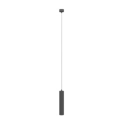 Lampa wisząca aluminiowa czarna P075PL-01B z serii Focus - Lampy Maytoni