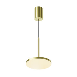 Lampa wisząca aluminiowa mosiężna P076PL-L12W3K-BS z serii Plato - Lampy Maytoni