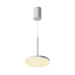 Lampa wisząca aluminiowa biała P076PL-L12W3K-W z serii Plato - Lampy Maytoni