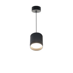 Lampa wisząca aluminiowa czarna P088PL-GX53-B z serii Polar - Lampy Maytoni