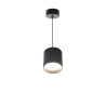 Lampa wisząca aluminiowa czarna P088PL-GX53-B z serii Polar - Lampy Maytoni