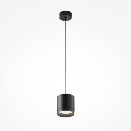Lampa wisząca aluminiowa czarna P088PL-GX53-B z serii Polar - Lampy Maytoni