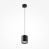 Lampa wisząca aluminiowa czarna P088PL-GX53-B z serii Polar - Lampy Maytoni
