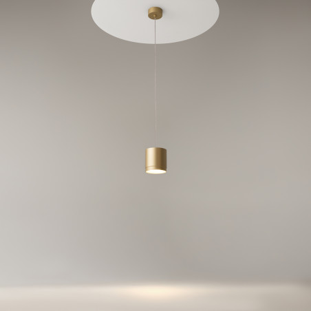 Lampa wisząca aluminiowa złota matowa P088PL-GX53-MG z serii Polar - Lampy Maytoni