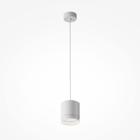 Lampa wisząca aluminiowa biała P088PL-GX53-W z serii Polar - Lampy Maytoni