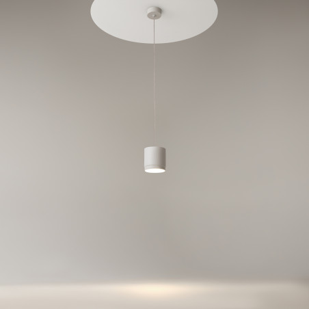 Lampa wisząca aluminiowa biała P088PL-GX53-W z serii Polar - Lampy Maytoni