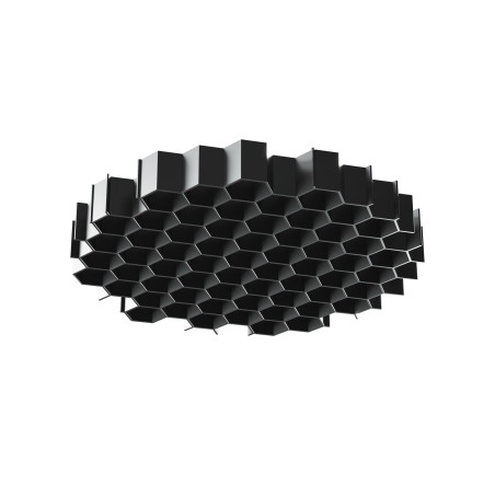 Element oprawy aluminiowy czarny HoneyComb-D26 z serii Accessories - Lampy Maytoni