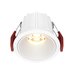 Oprawa podtynkowa aluminiowa biała DL043-01-10W2.7K-RD-W-DE z serii Alfa LED - Lampy Maytoni