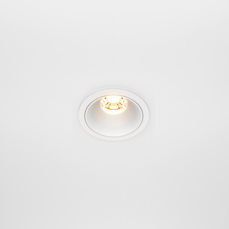 Oprawa podtynkowa aluminiowa biała DL043-01-10W2.7K-RD-W-DE z serii Alfa LED - Lampy Maytoni