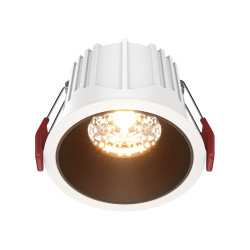 Oprawa podtynkowa aluminiowa biało-czarna DL043-01-15W2.7K-RD-WB-DE z serii Alfa LED - Lampy Maytoni
