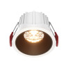 Oprawa podtynkowa aluminiowa biało-czarna DL043-01-15W2.7K-RD-WB-DE z serii Alfa LED - Lampy Maytoni