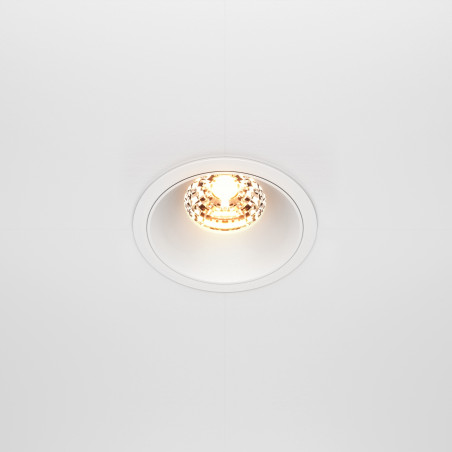 Oprawa podtynkowa aluminiowa biała DL043-01-15W2.7K-RD-W-DE z serii Alfa LED - Lampy Maytoni