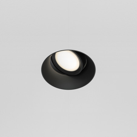 Oprawa podtynkowa aluminiowa czarna DL042-01-RD-B z serii Dot - Lampy Maytoni