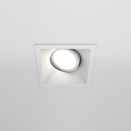 Oprawa podtynkowa aluminiowa biała DL029-2-01W z serii Dot - Lampy Maytoni