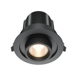 Oprawa podtynkowa czarna DL095-01-10W3K-B z serii Hidden - Lampy Maytoni