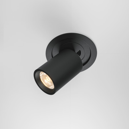 Oprawa podtynkowa czarna DL095-01-10W3K-B z serii Hidden - Lampy Maytoni