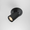 Oprawa podtynkowa czarna DL095-01-10W3K-B z serii Hidden - Lampy Maytoni