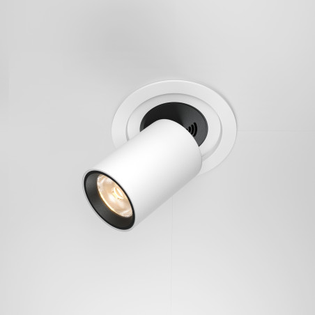Oprawa podtynkowa biała DL095-01-10W3K-W z serii Hidden - Lampy Maytoni