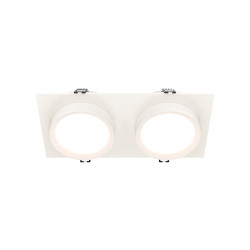 Oprawa podtynkowa biała 2-punktowa DL086-02-GX53-SQ-W z serii Hoop - Lampy Maytoni