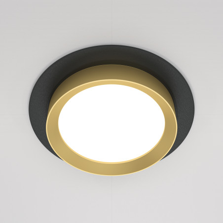 Oprawa podtynkowa czarna DL086-GX53-RD-BG z serii Hoop - Lampy Maytoni