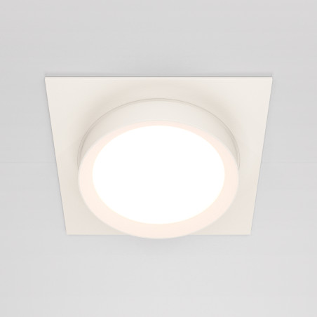 Oprawa podtynkowa biała DL086-GX53-SQ-W z serii Hoop - Lampy Maytoni