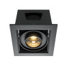 Oprawa podtynkowa aluminiowa czarna DL093-01-10W3K-B z serii Metal Modern - Lampy Maytoni