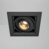 Oprawa podtynkowa aluminiowa czarna DL093-01-10W3K-B z serii Metal Modern - Lampy Maytoni