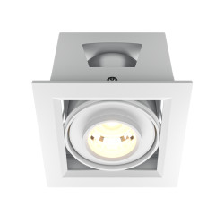 Oprawa podtynkowa aluminiowa biała DL093-01-10W3K-W z serii Metal Modern - Lampy Maytoni