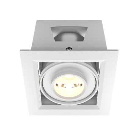 Oprawa podtynkowa aluminiowa biała DL093-01-10W3K-W z serii Metal Modern - Lampy Maytoni