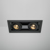 Oprawa podtynkowa aluminiowa czarna DL093-02-10W3K-B z serii Metal Modern - Lampy Maytoni