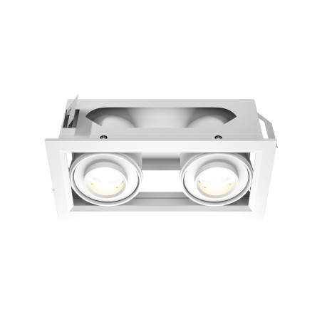 Oprawa podtynkowa aluminiowa biała DL093-02-10W3K-W z serii Metal Modern - Lampy Maytoni
