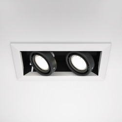 Oprawa podtynkowa metalowa biała 2-punktowa DL008-2-02-W z serii Metal Modern - Lampy Maytoni