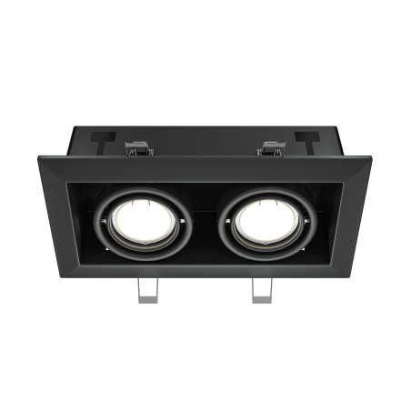 Oprawa podtynkowa metalowa czarna 2-punktowa DL008-2-02-B z serii Metal Modern - Lampy Maytoni
