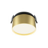 Oprawa podtynkowa aluminiowa czarna DL024-12W-DTW-BMG z serii Onda - Lampy Maytoni