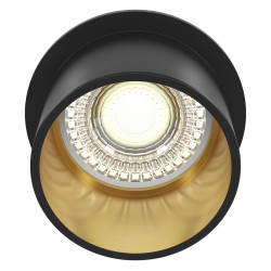Oprawa podtynkowa aluminiowa czarna DL050-01GB z serii Reif - Lampy Maytoni