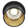 Oprawa podtynkowa aluminiowa czarna DL050-01GB z serii Reif - Lampy Maytoni