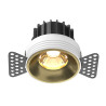 Oprawa podtynkowa aluminiowa mosiężna DL058-12W3K-TRS-BS z serii Round - Lampy Maytoni