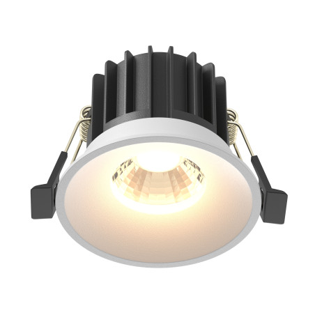 Oprawa podtynkowa aluminiowa biała DL058-12W3K-W z serii Round - Lampy Maytoni